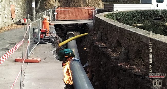 Aperto il cantiere SHPP VASO RE BIENNO sul Canale Arificiale storico Vaso Re.
