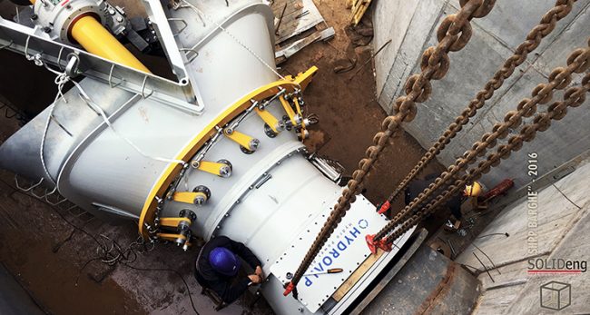 SHPP BARGHE sul Fiume Chiese.