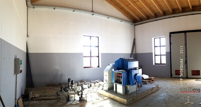 SHPP MONTAGNA pronto all'avviamento.